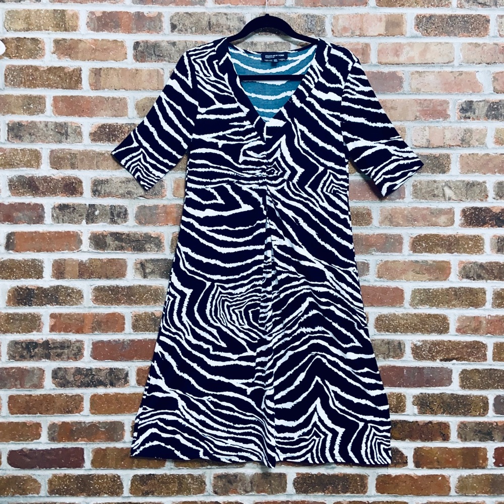Jones New York Signature Midi Dress Sz S